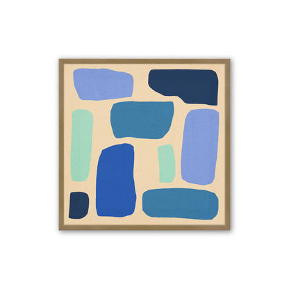 [Color:Brushed Gold], Picture of art in a Brushed Gold frame