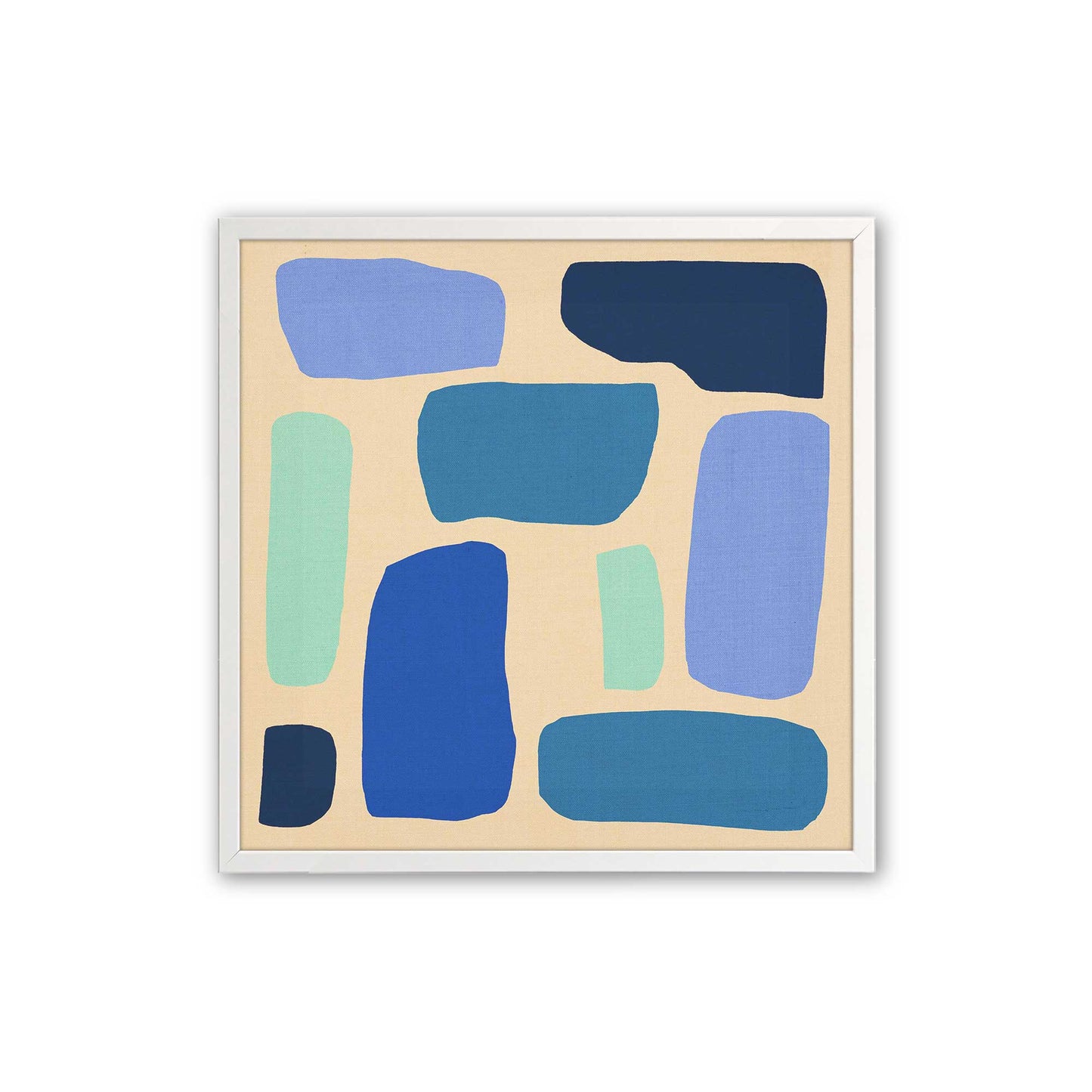 [Color:Opaque White], Picture of art in a Opaque White frame