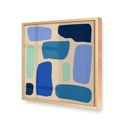 [Color:Raw Maple], Picture of art in a Raw Maple frame at an angle