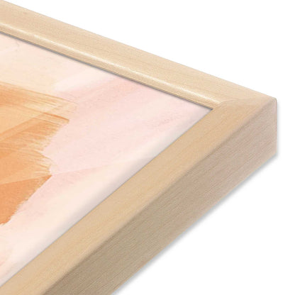 [Color:Raw Maple], Picture of art in a Raw Maple frame of the corner