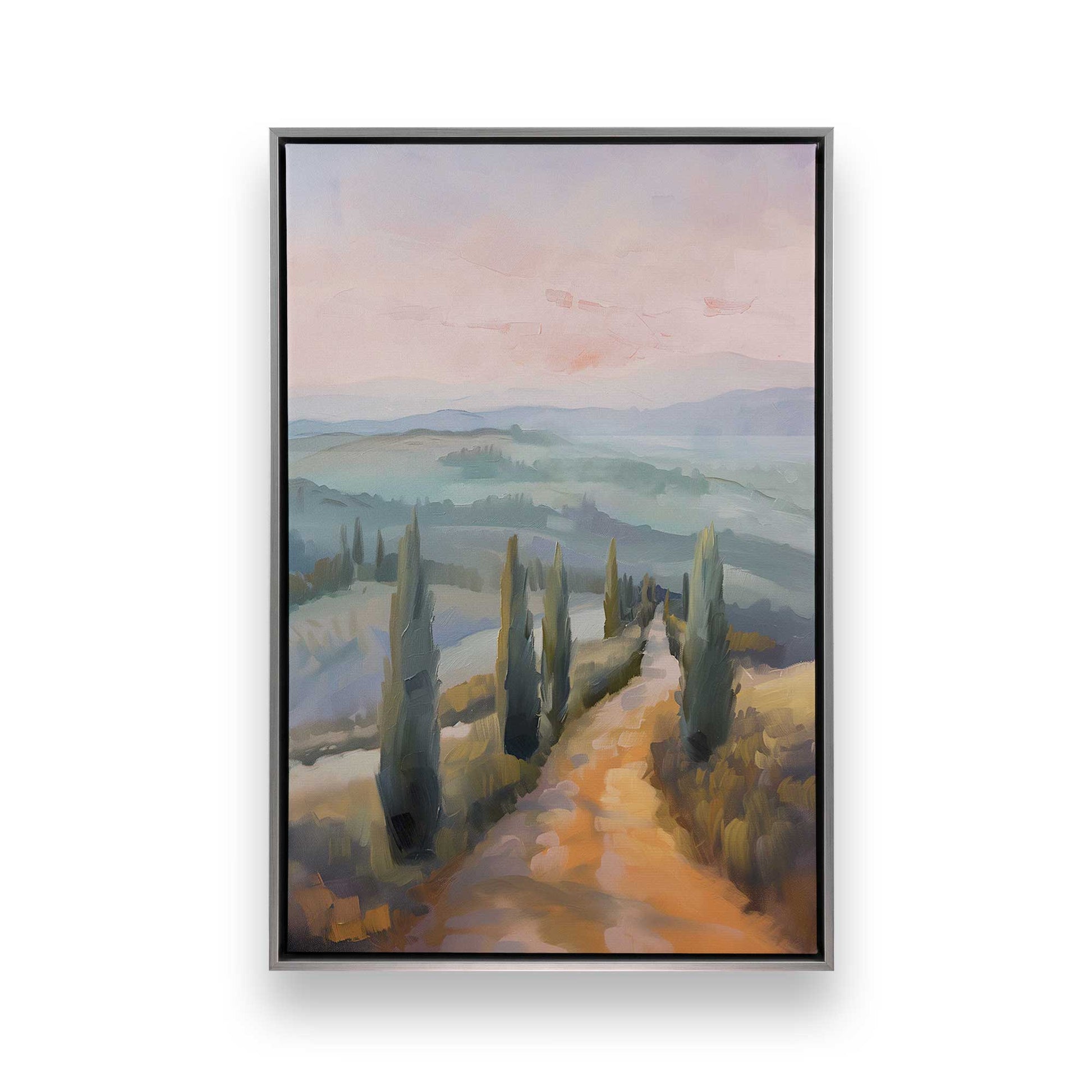 [Color:Polished Chrome], Picture of art in a Polished Chrome frame