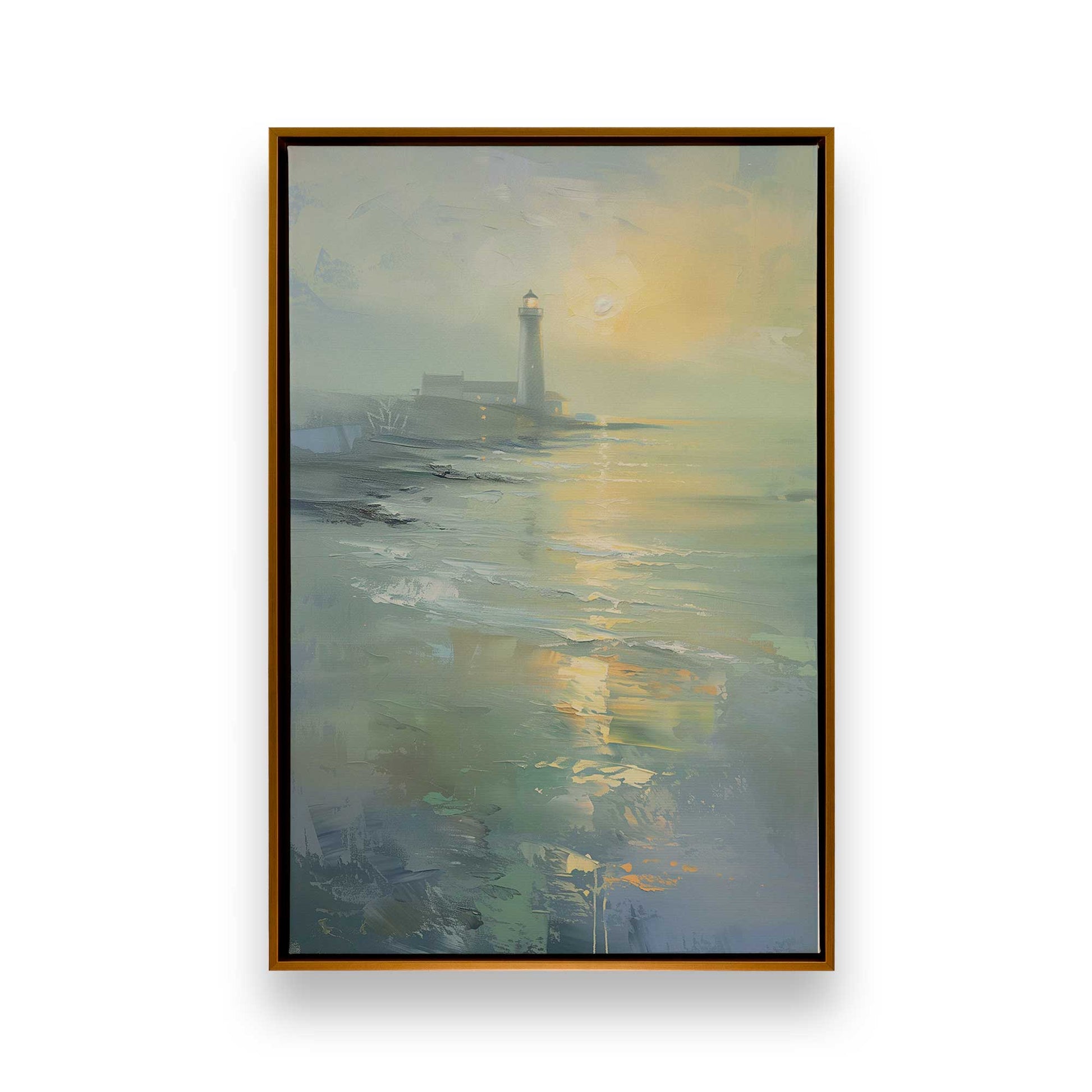 [Color:Polished Gold], Picture of art in a Polished Gold frame