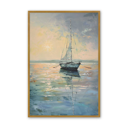 [Color:Polished Gold], Picture of art in a Polished Gold frame