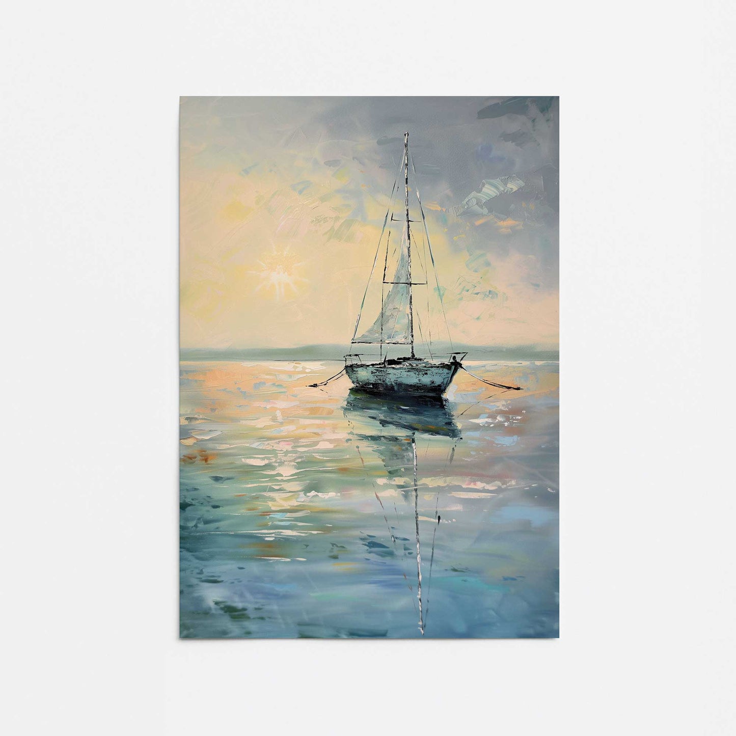 Harbor Glow v1 Promotional Rolled Print