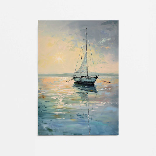 Harbor Glow v1 Promotional Rolled Print