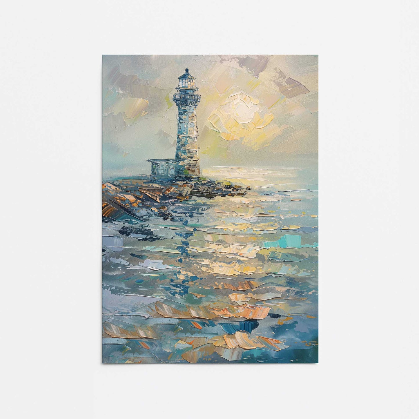 Harbor Glow v2 Promotional Rolled Print