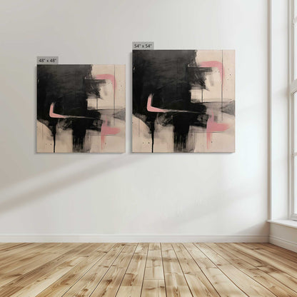 [Color:Stretched Canvas], Image showing the size comparisons