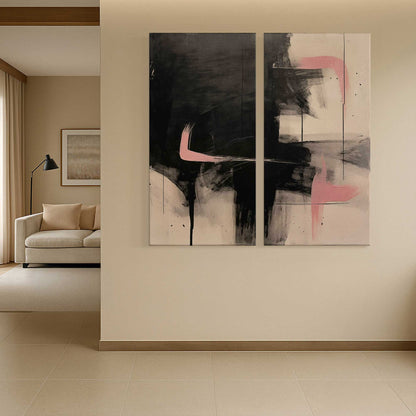 [Color:Stretched Canvas], Picture of art in a room