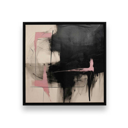 [Color:Satin Black], Picture of art in a Satin Black frame