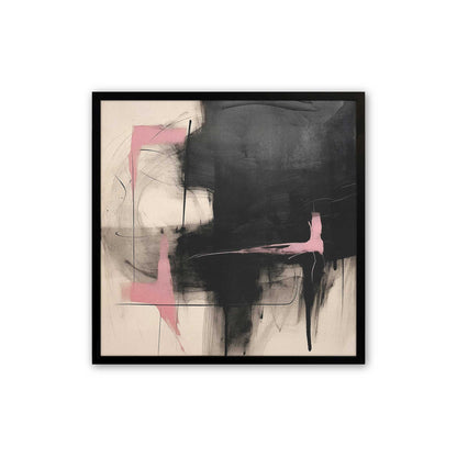 [Color:Satin Black], Picture of art in a Satin Black frame