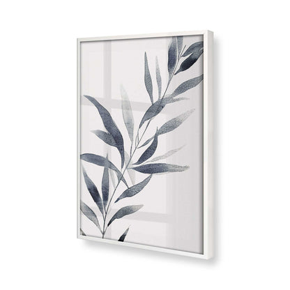 [Color:Opaque White], Picture of art in a Opaque White frame at an angle