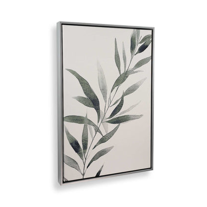 [Color:Polished Chrome], Picture of art in a Polished Chrome frame at an angle