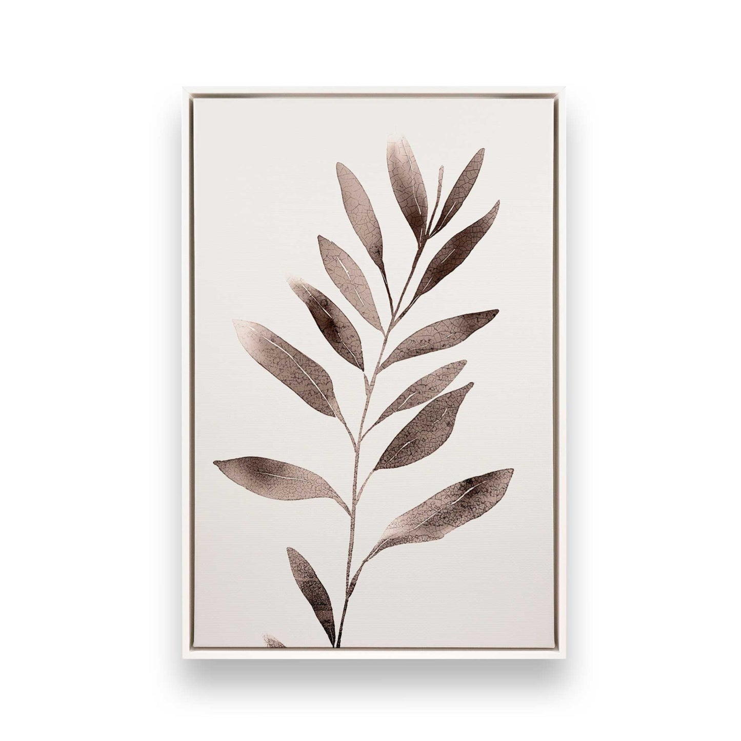 [Color:Opaque White], Picture of art in a White frame