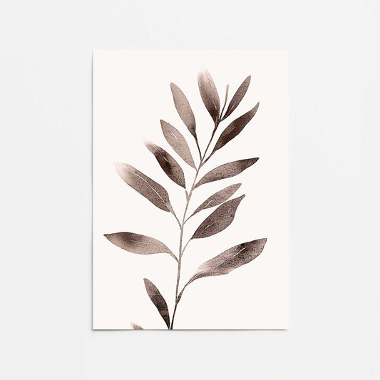 Monochrome Botanica v6 Promotional Rolled Print