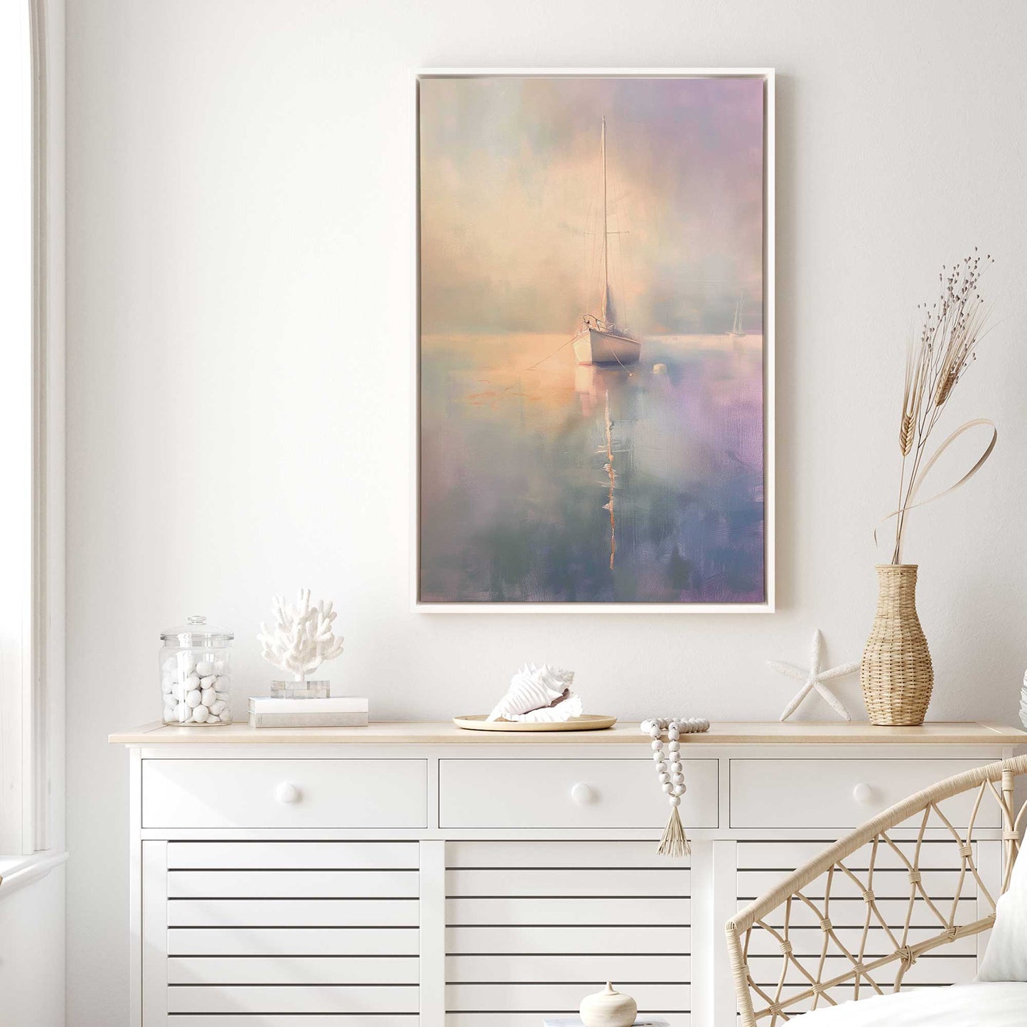 Ocean's Sentinel v1 Print on Canvas