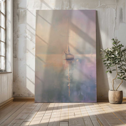 [Color:Stretched Canvas], Picture of art in a room