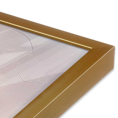 [Color:Polished Gold], Picture of art in a Polished Gold frame of the corner