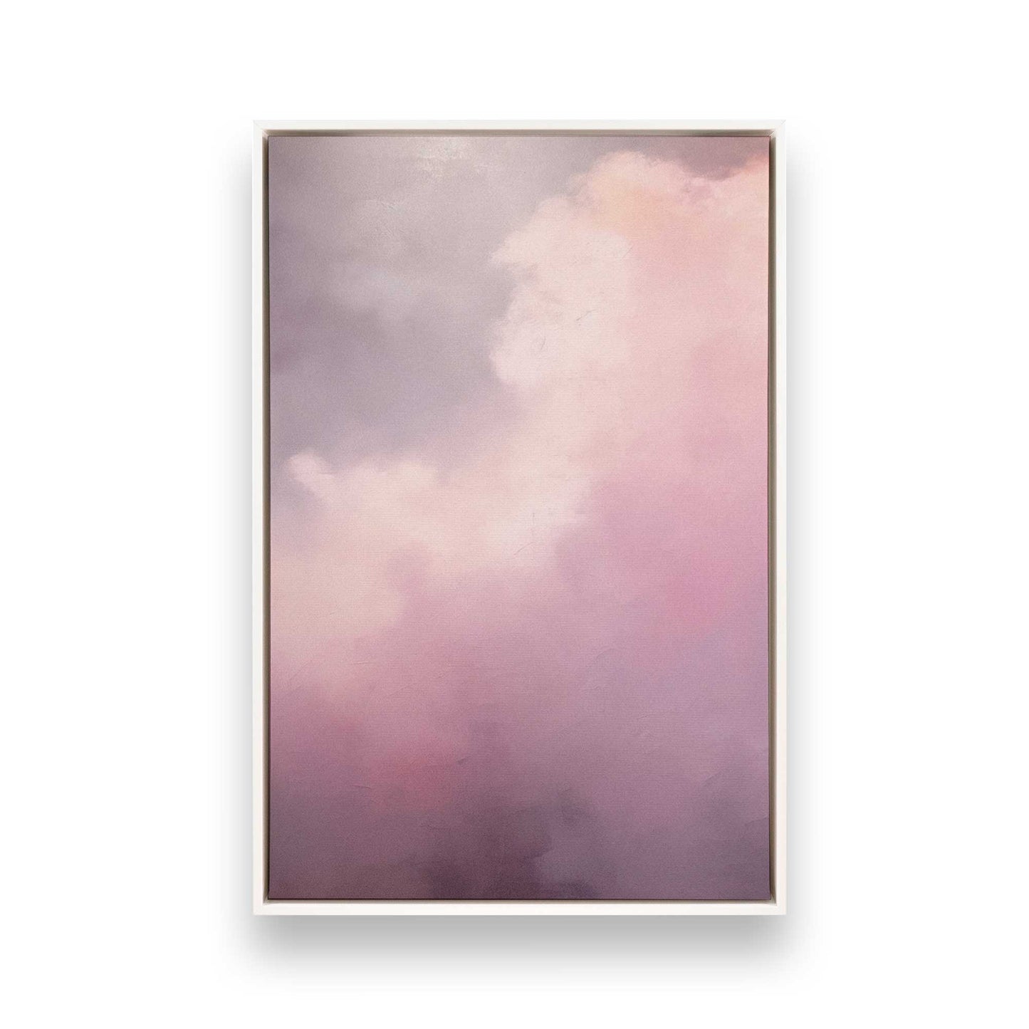 [Color:Opaque White], Picture of art in a White frame