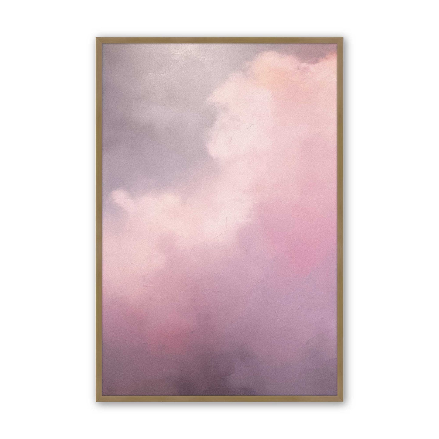 [Color:Brushed Gold], Picture of art in a Brushed Gold frame