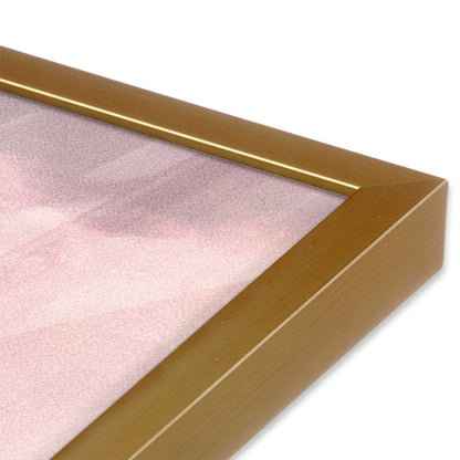 [Color:Polished Gold], Picture of art in a Polished Gold frame of the corner