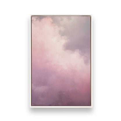 [Color:Opaque White], Picture of art in a White frame