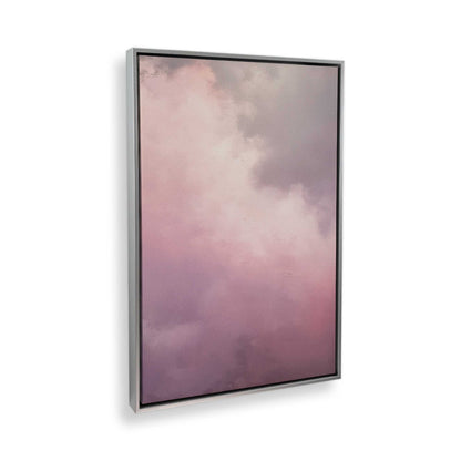 [Color:Polished Chrome], Picture of art in a Polished Chrome frame at an angle