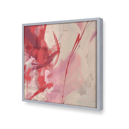 [Color:Polished Chrome], Picture of art in a Polished Chrome frame at an angle