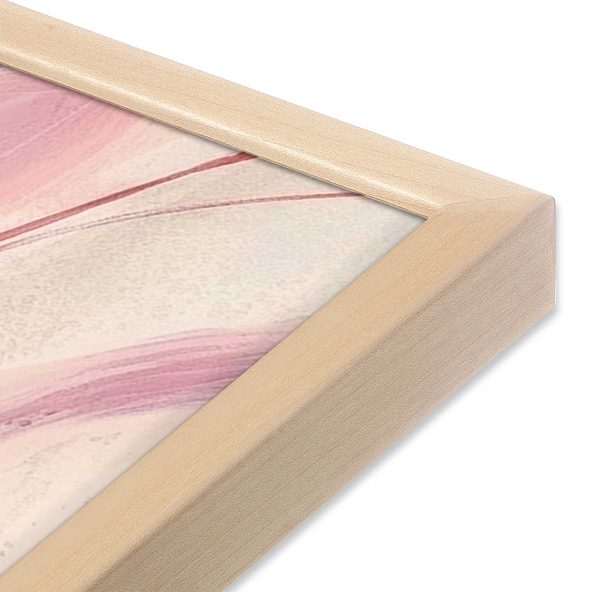 [Color:Raw Maple], Picture of art in a Raw Maple frame of the corner