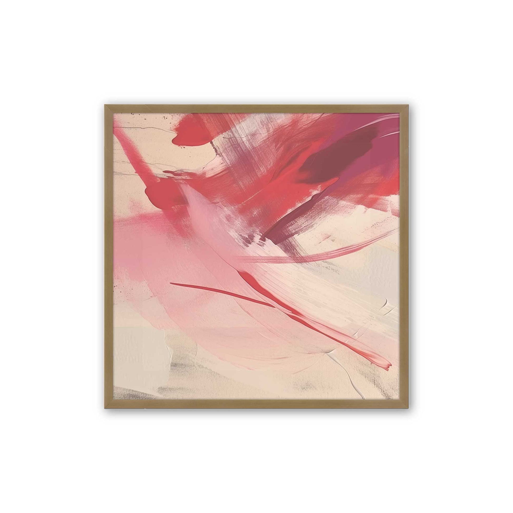 [Color:Brushed Gold], Picture of art in a Brushed Gold frame