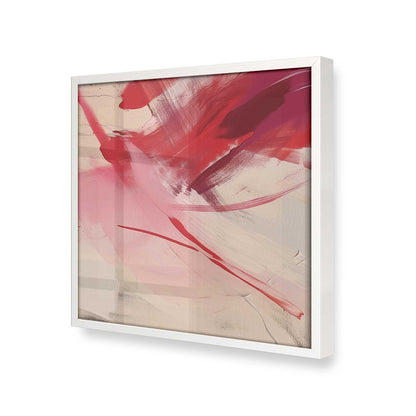 [Color:Opaque White], Picture of art in a Opaque White frame at an angle