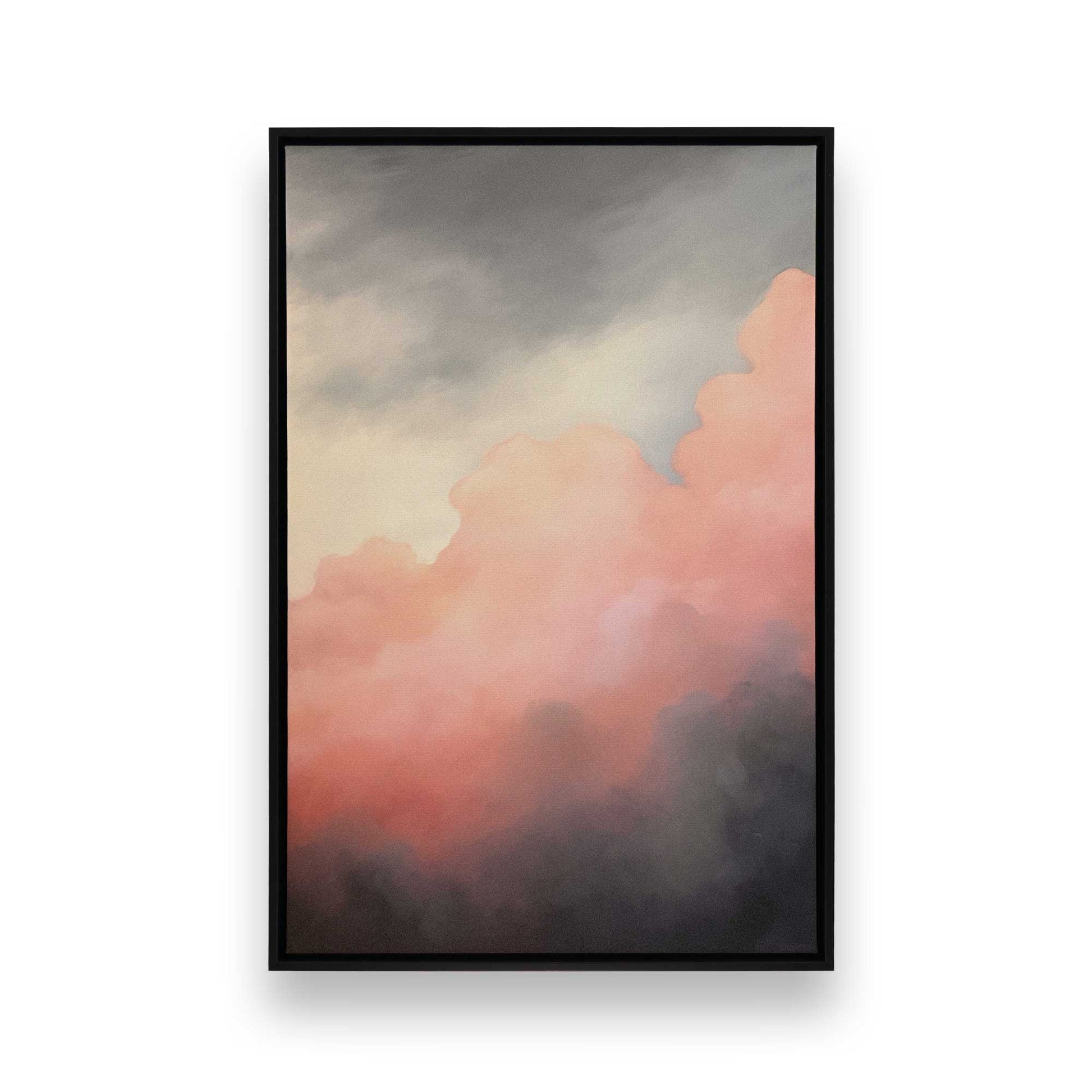 [Color:Satin Black], Picture of art in a Satin Black frame