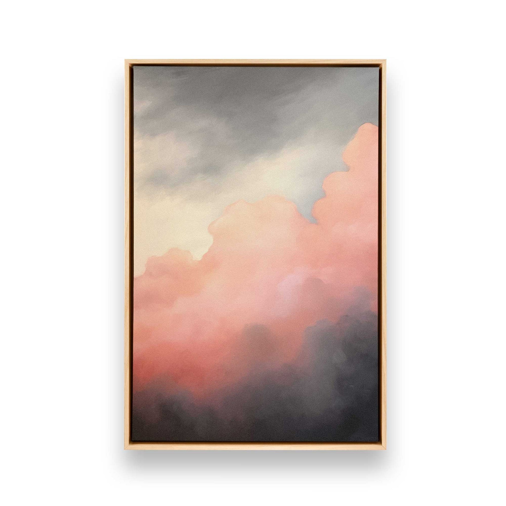 [Color:American Maple], Picture of art in a American Maple frame