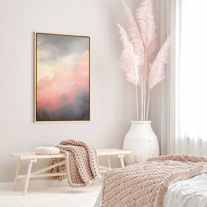 Rosy Twilight v1 Print on Canvas