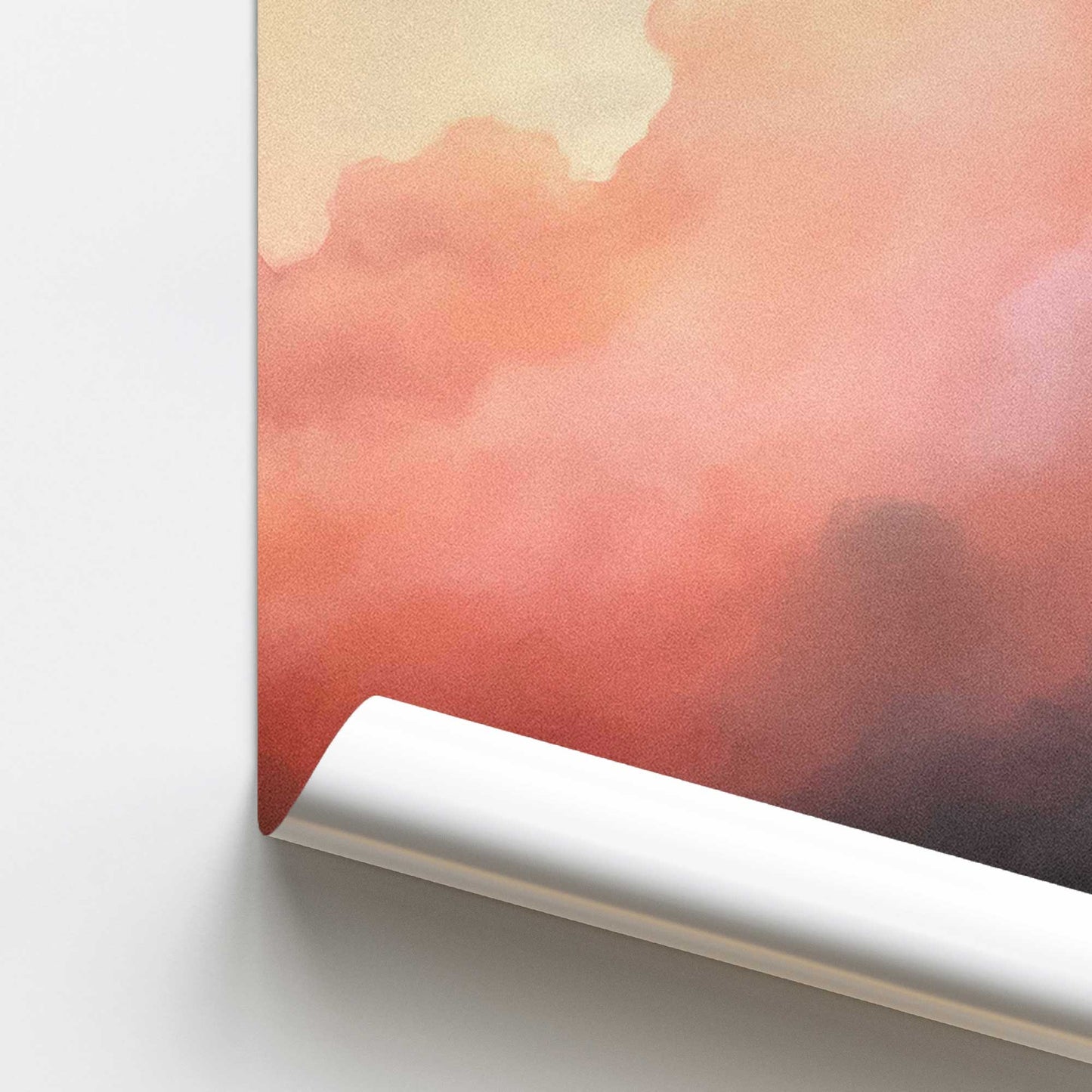 Rosy Twilight v1 Promotional Rolled Print