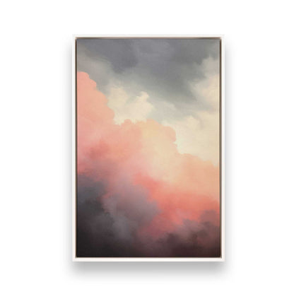 [Color:Opaque White], Picture of art in a White frame