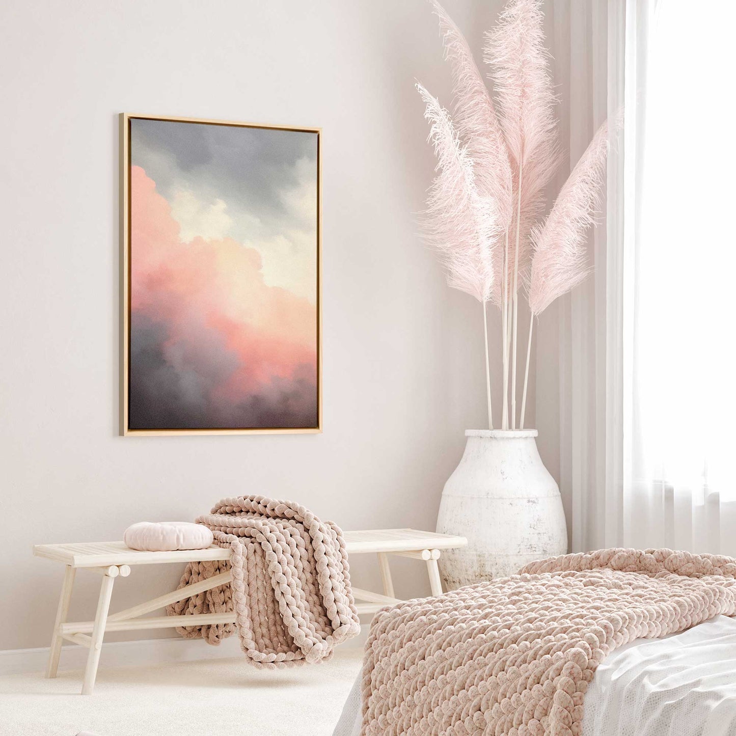 Rosy Twilight v2 Print on Canvas