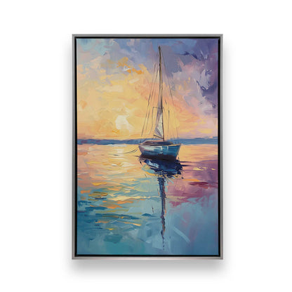 [Color:Polished Chrome], Picture of art in a Polished Chrome frame