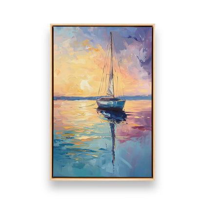 [Color:American Maple], Picture of art in a American Maple frame