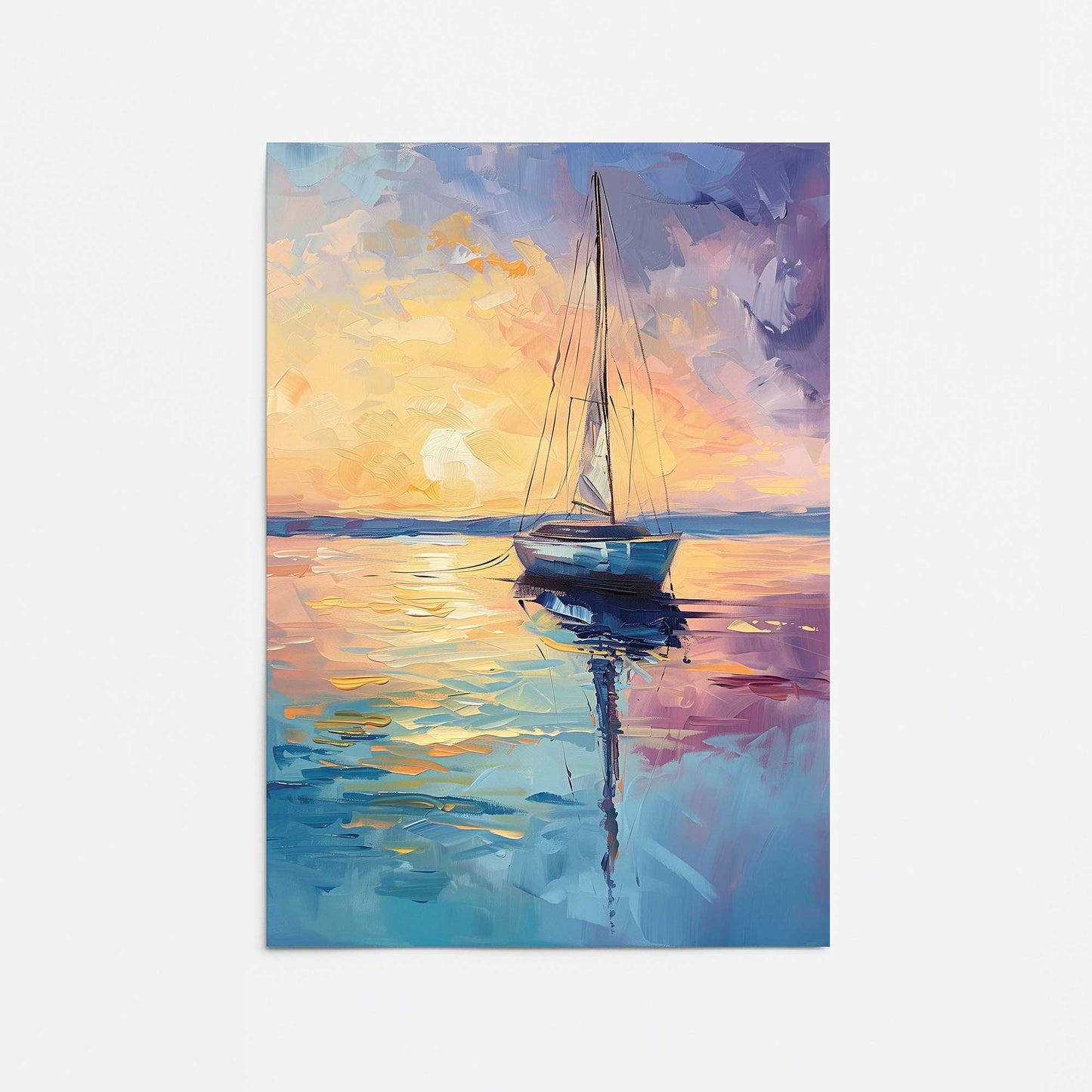 Sunset Sail v1 Promotional Rolled Print