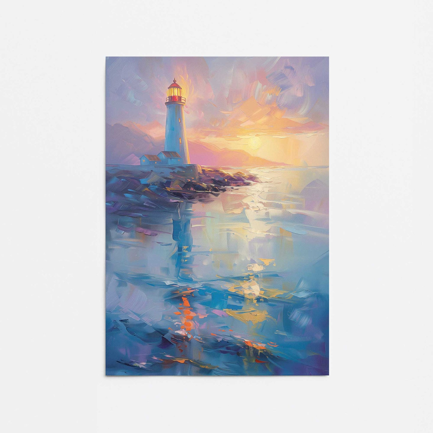 Sunset Sail v2 Promotional Rolled Print