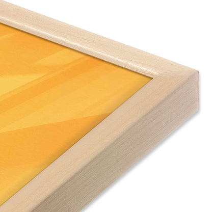 [Color:Raw Maple], Picture of art in a Raw Maple frame of the corner