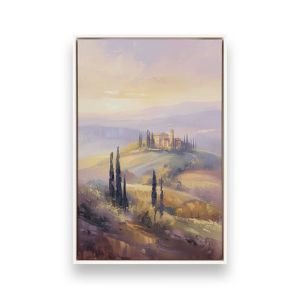 [Color:Opaque White], Picture of art in a White frame