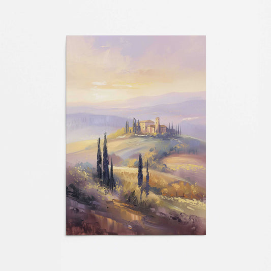 Tuscan Sunrise Splendor v1 Promotional Rolled Print