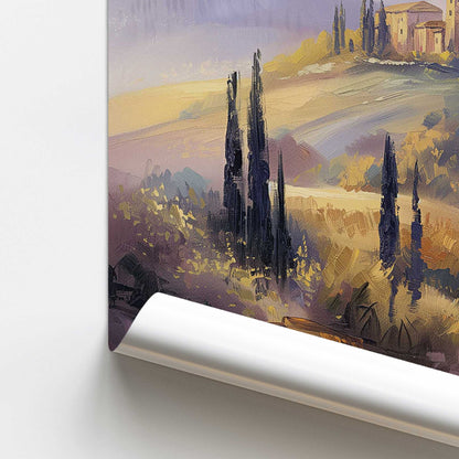 Tuscan Sunrise Splendor v1 Promotional Rolled Print