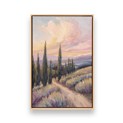 [Color:American Maple], Picture of art in a American Maple frame