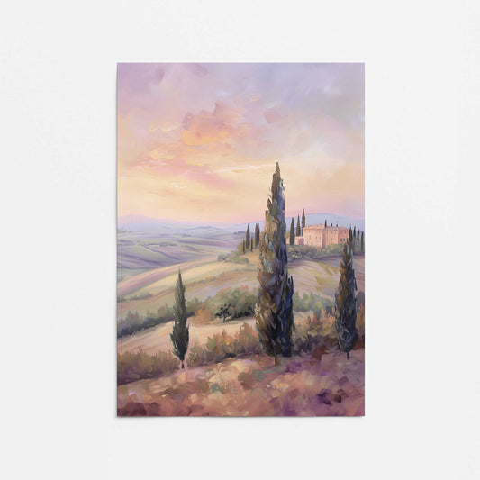 Tuscan Sunrise Splendor v3 Promotional Rolled Print