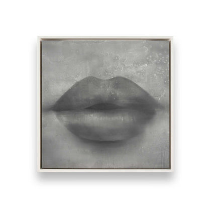 [Color:Opaque White], Picture of art in a White frame