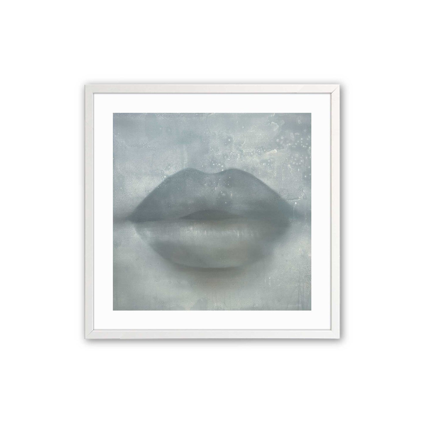 [Color:Opaque White], Picture of art in a Opaque White frame