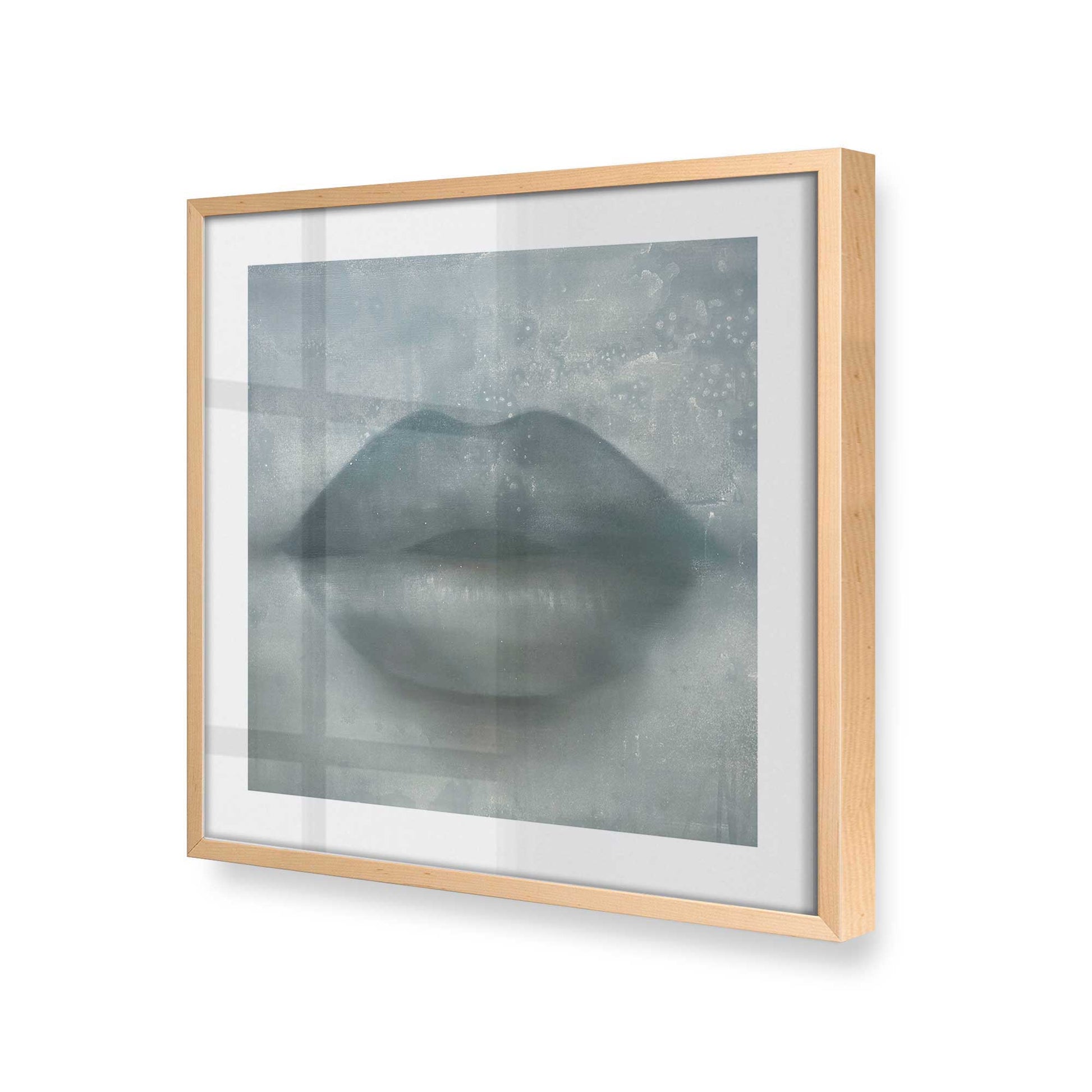 [Color:Raw Maple], Picture of art in a Raw Maple frame at an angle