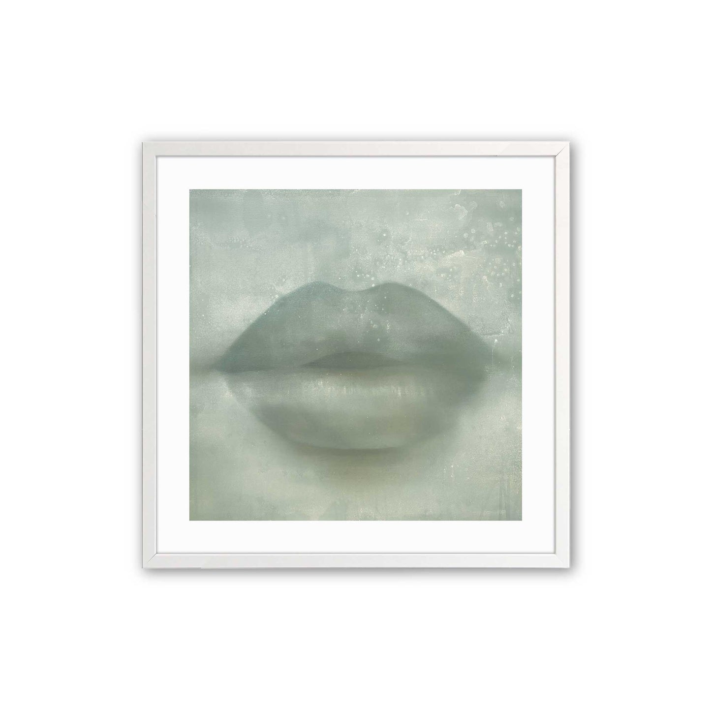 [Color:Opaque White], Picture of art in a Opaque White frame